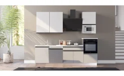 Young cucina completa L270 cm con piano a gas, disponibile in vari colori