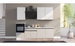 Young cucina completa L270 cm con piano a gas, disponibile in vari colori