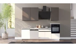 Young cucina completa L270 cm con piano induzione, disponibile in vari colori