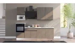 Young cucina completa L270 cm con piano induzione, disponibile in vari colori