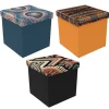 Zanzibar cubo pouf 30 cm