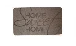 Zeli zerbino home sweet home grigio 40x70 cm
